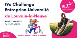 Louvain-la-Neuve – 19e édition du Jogging-marche inter-Entreprise de LLN au profit d’ELA