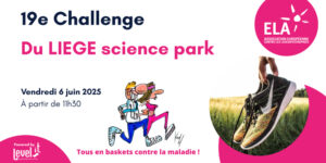 Liège – 19e édition du Jogging-marche entreprise-université de liège au profit d’ELA @ Liège science park