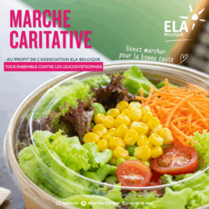 Salade composée lors de la marche caritative – 30 août -verlaine